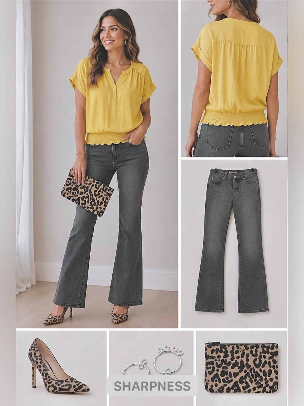 ALFANI WOMAN | Satin Marigold Peasant Style Blouse | Sz 20W